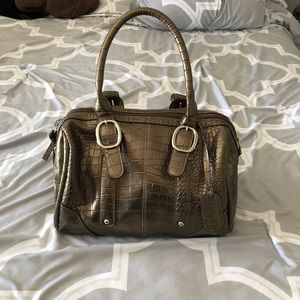 Faux leather handbag. Mondani. Used